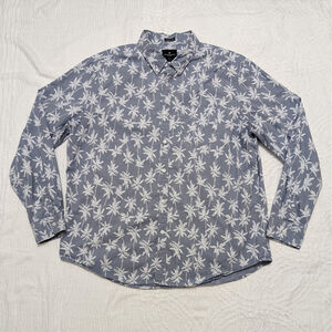 American Eagle Men's XXL Seriously Soft Button Down Long Sleeve Casual Shirt